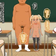 メスガキ強制搾精 2話 小学校で性教育(包茎・チンカス・ぶっかけ
