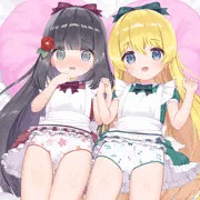 寝そべりパンチラ