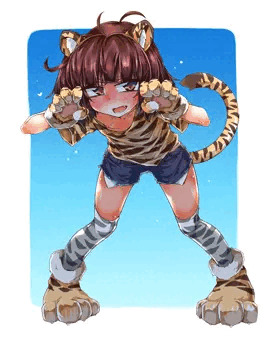 あけおめタイガーきりたん