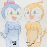 ドチンちゃん と コチンちゃん(笑)