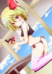 ほっぺにクリームついてますよ☆
