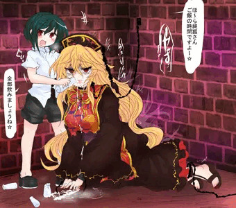 リグル君のペットにされる純狐さん