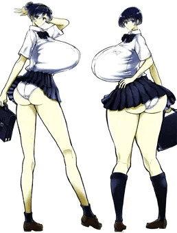 女子高生立ち絵