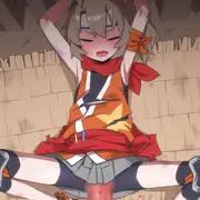 捕まった新米くのいちが処女膜をブチブチ破られてどちゅどちゅされてびゅぐびゅぐ膣内射精されちゃう動画
