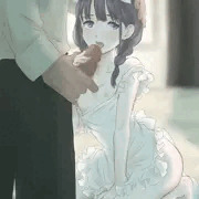 裸エプロンメイドさん