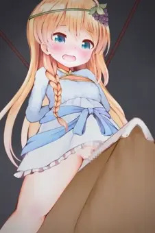 アイリスちゃんと三角木馬