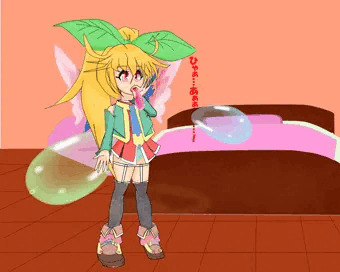ニジエたんの風船あそび
