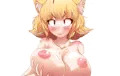 三白眼のおっぱいが主張( ´ ▽ ` )ﾉ