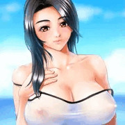 透けたおっぱい