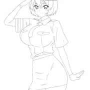 新作の線画　その2