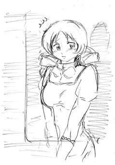 まどまぎエロお絵かき　痴漢電車