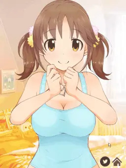 とときんが暑そうだったので脱がしてあげるやつ