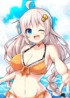 あかりちゃんと海デート