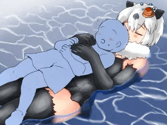 誤って海に落下したところをラッコのお姉ちゃんに保護されたかった