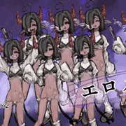 属性山盛り褐色ロリの立ち絵素材