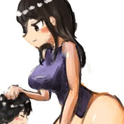 スク水おねえさんとショタ