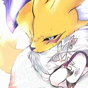 ３月６日はデジモンアニメ２５ｔｈ と言うわけで描いたよレナモンっく