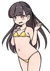 【今日のラフ】ゴールデンビキニ