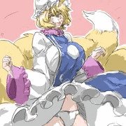 きつねチラ