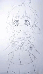 姉妹の中で発育の良いふたばちゃんにマッサージを・・