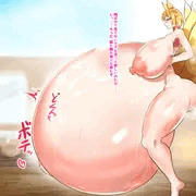 超ボテ藍様とラブラブ体洗い