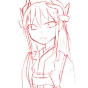 らくがき　清姫