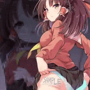 【Fantia告知】撮影されちゃう学生服な博麗霊夢さん