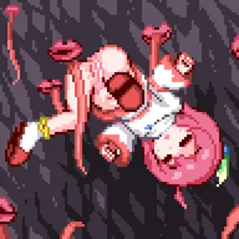 シロマちゃんと舌モンスター