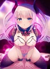 本性を現した美少女サキュバスちゃん❤