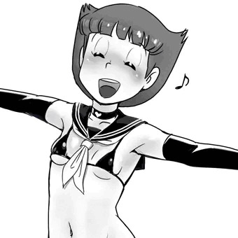 セーラーマイクロビキニ母娘！