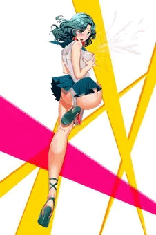 セーラーネプチューン母乳吹き出し