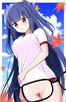 ブルマとこよ（服が透けるメガネ）