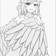 オリキャラ　ハーピー（名前はまだ無い）