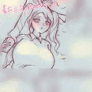 着衣巨乳練習-big breasts sketch-