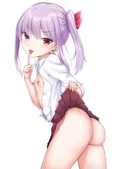 挑発するメスガキ