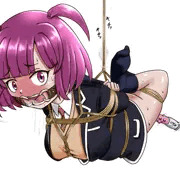 ブレザー女子コンパクト逆海老吊り