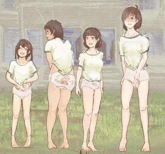 性徴賞を獲得した生徒は、校庭に皆の前で並び体操着姿で、背が伸びたで賞、お尻が大きくなったで賞、体重が増えたで賞、学校で一番大きいで賞などの、個人賞を授与されます。