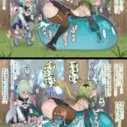 【原神】スライムオナニーするふたなりコレイを観察するスクロース♡