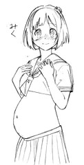 ボテ腹っ娘たち
