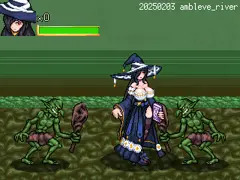 OC魔女さんゴブリン敗北