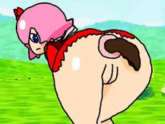 Ribbon's Poops Her Longer Turd 