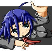 看板娘バナー用に描いたうちの娘