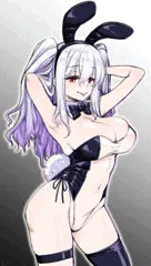 透けバニーさん。
