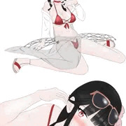 メガニケ　水着サクラ