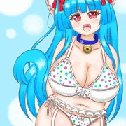 うちの子・ラミアの下着姿（裸差分あり）