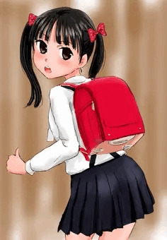 ツインテール　バック