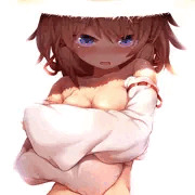 胸を見られるのは恥ずかしい諏訪子さま