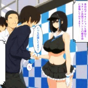 テレビを見ながらアイドルと！
