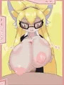 金髪狐耳巨乳ちゃん！おてがるパイズリゲーム