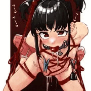 緊縛吊りロリ